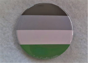 Androphilia Pride Flag Badge - Tully Crafts