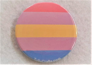 Aporagender Pride Flag Badge - Tully Crafts