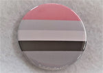 Load image into Gallery viewer, Apressexual Pride Flag Badge - Tully Crafts

