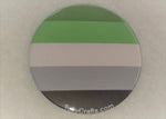 Load image into Gallery viewer, Aromantic Pride Flag Badge - Tully Crafts
