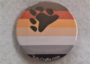 Bear Pride Flag Badge - Tully Crafts