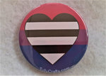 Load image into Gallery viewer, Bisexual Heteromantic Pride Flag Badge - Tully Crafts
