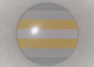 Demigender Pride Flag Badge - Tully Crafts