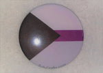 Load image into Gallery viewer, Demisexual Pride Flag Badge - Tully Crafts
