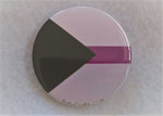 Load image into Gallery viewer, Demisexual Pride Flag Badge - Tully Crafts
