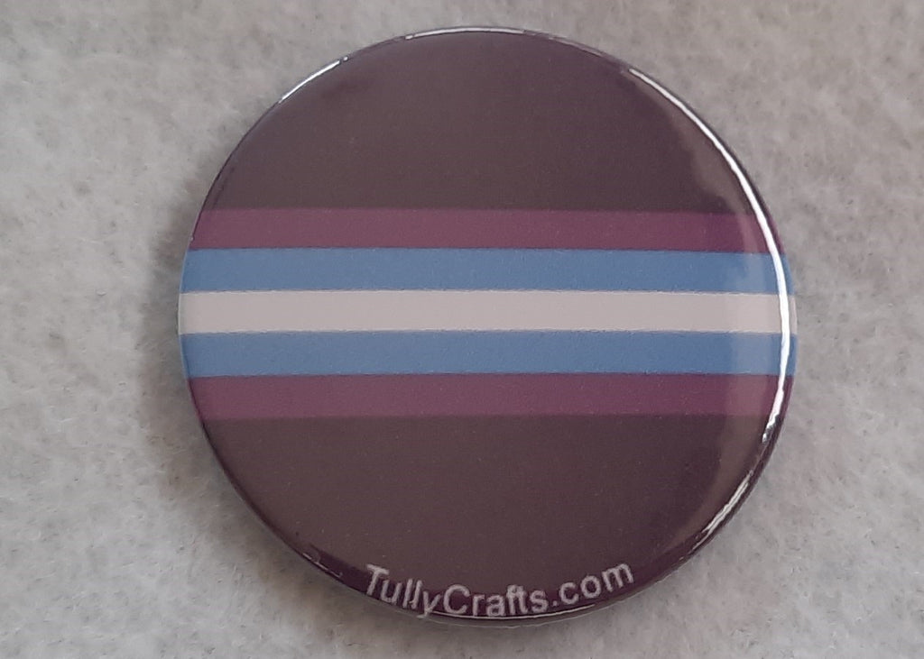 Gender Nonconforming Pride Flag Badge - Tully Crafts
