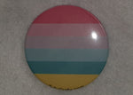 Load image into Gallery viewer, Genderflux Pride Flag Badge - Tully Crafts
