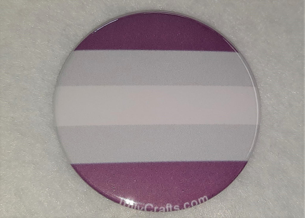 Greysexual Pride Flag Badge - Tully Crafts