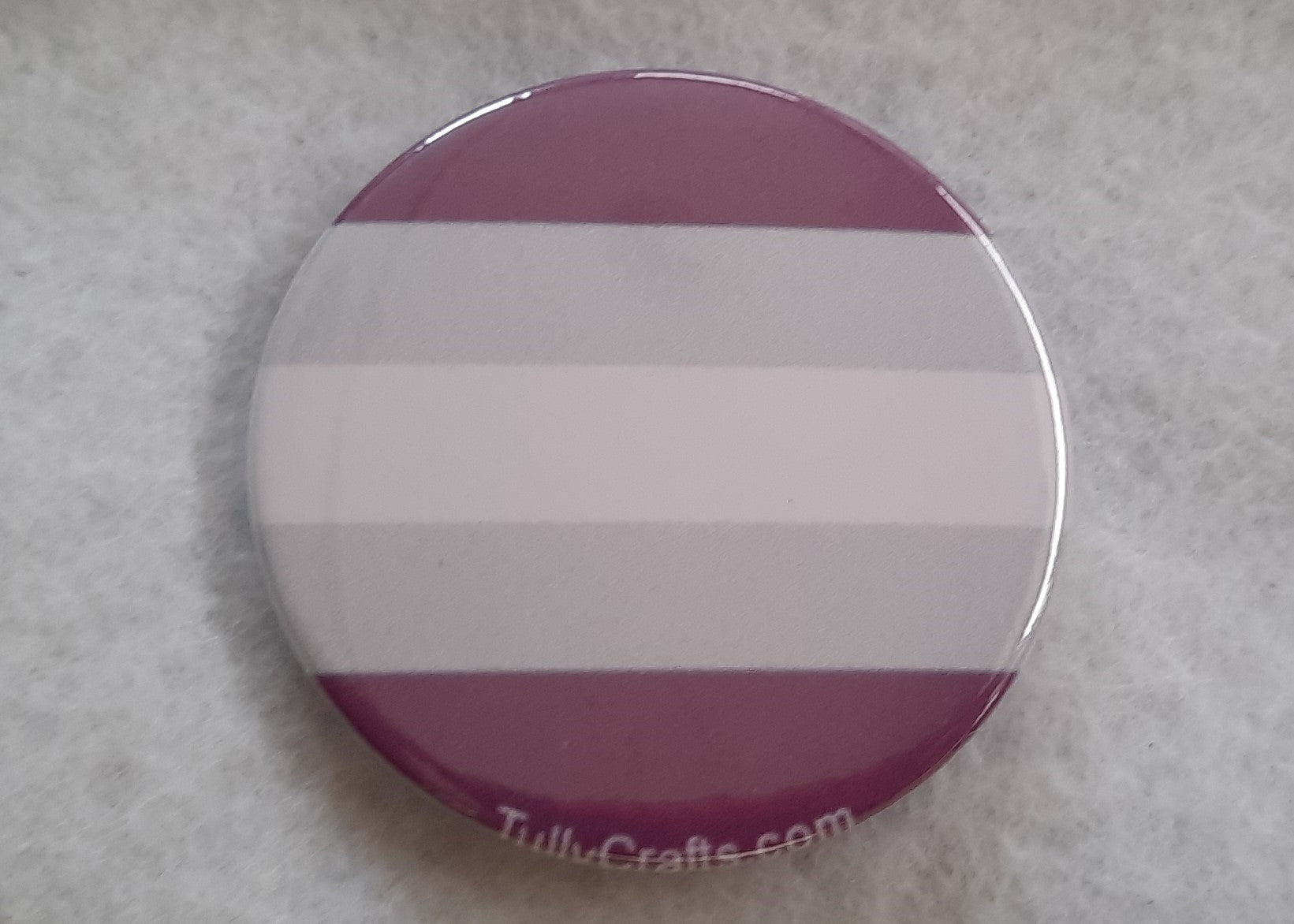 Greysexual Pride Flag Badge - Tully Crafts