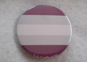 Greysexual Pride Flag Badge - Tully Crafts