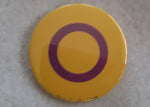 Load image into Gallery viewer, Intersex Pride Flag Badge - Tully Crafts
