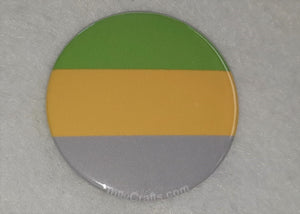 Lithromantic Pride Flag Badge - Tully Crafts