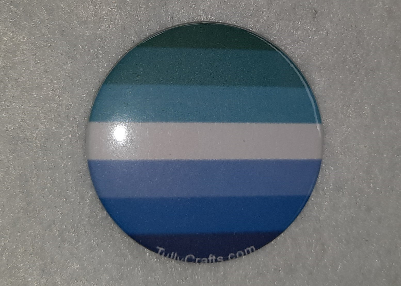 Gay Male Pride Flag Badge