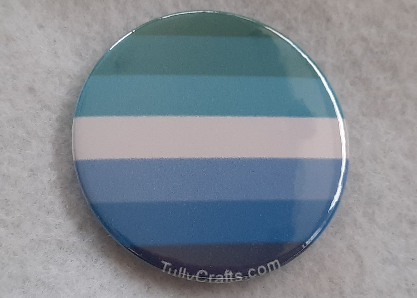 Gay Male Pride Flag Badge