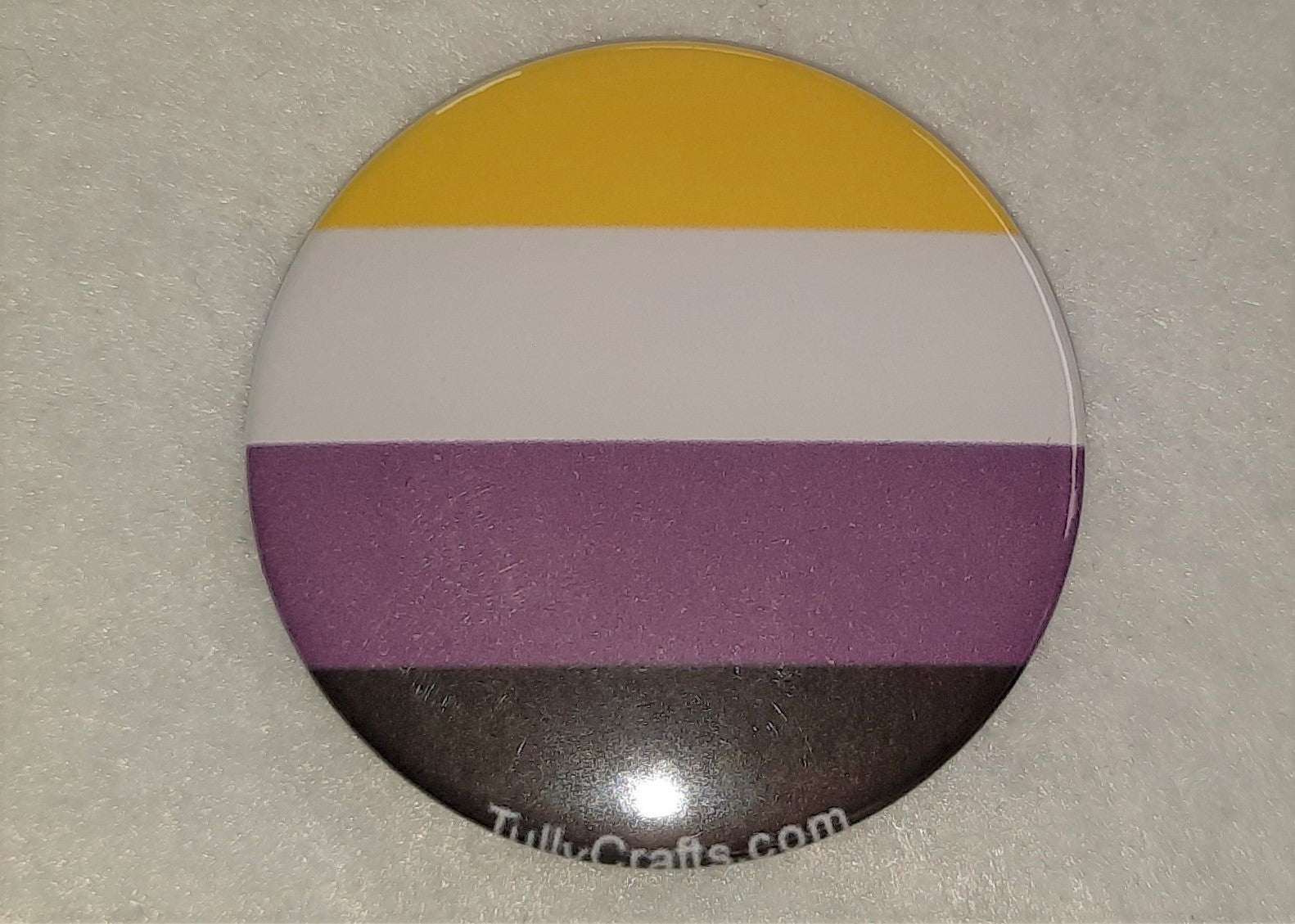 Non-binary Pride Flag Badge