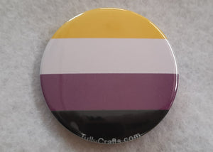 Non-binary Pride Flag Badge