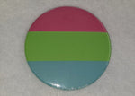 Load image into Gallery viewer, Polysexual Pride Flag Badge - Tully Crafts
