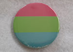 Load image into Gallery viewer, Polysexual Pride Flag Badge - Tully Crafts
