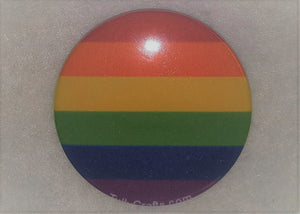 6 Colour Rainbow Pride Flag Badge