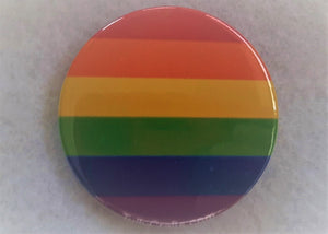 6 Colour Rainbow Pride Flag Badge
