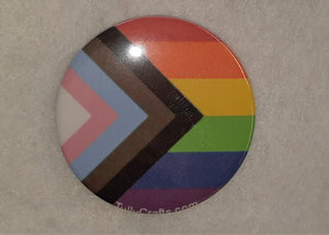 Progress Pride Flag Badge