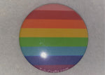 Load image into Gallery viewer, Gilbert Baker 8 Colour Rainbow Pride Flag Badge
