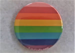 Load image into Gallery viewer, Gilbert Baker 8 Colour Rainbow Pride Flag Badge
