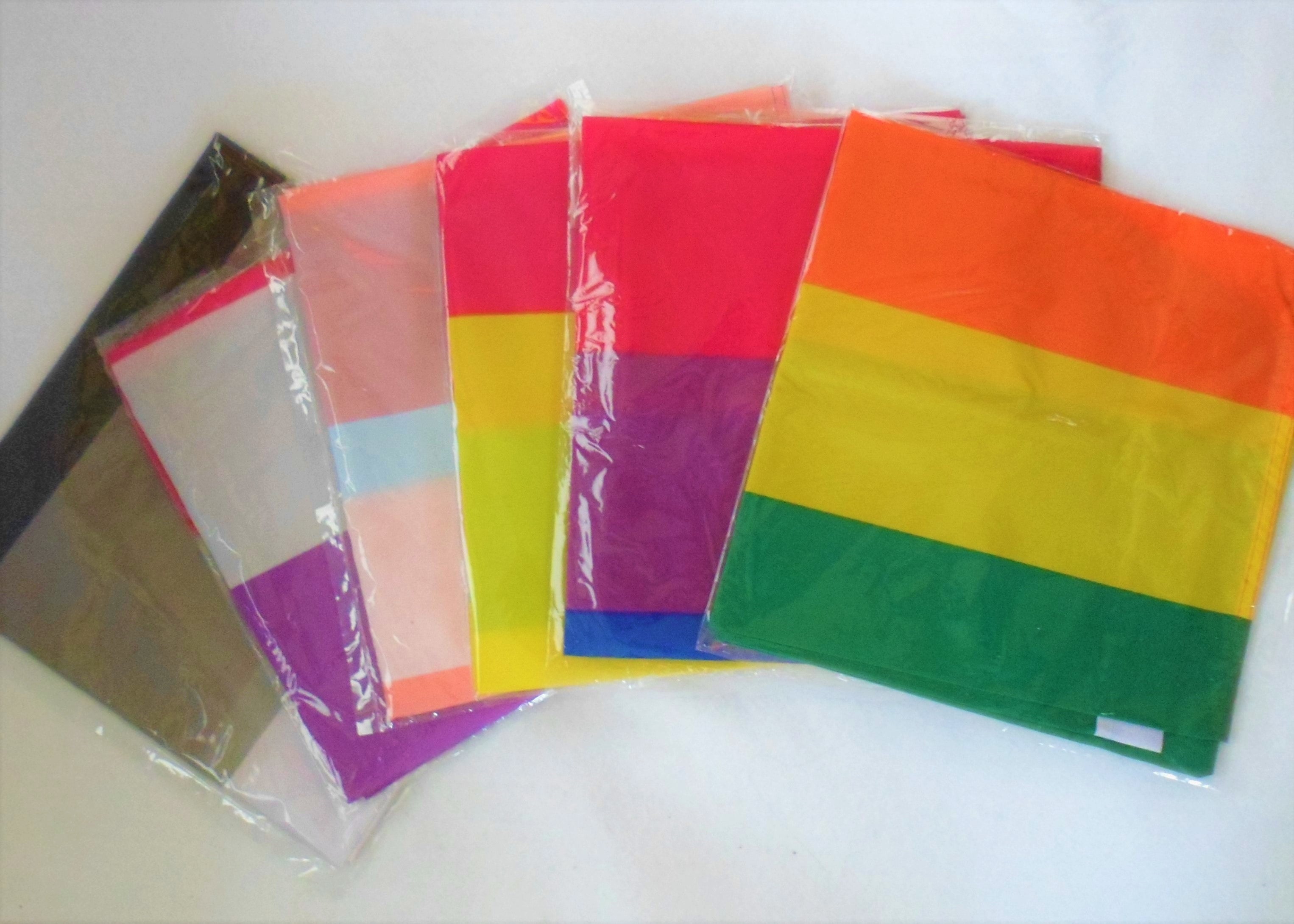 Small 6-colour Rainbow Pride Flag - Tully Crafts