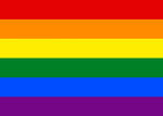 Load image into Gallery viewer, 6-colour Rainbow Pride Flag - Tully Crafts
