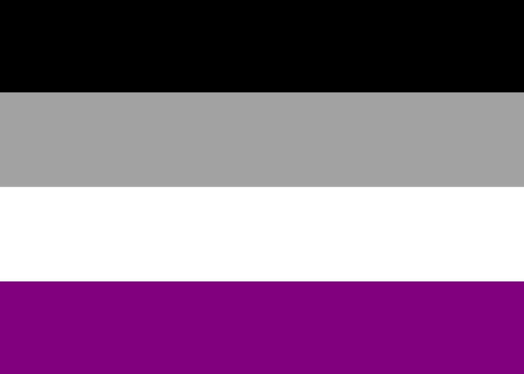 Asexual Pride Hand Flag - Tully Crafts