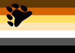 Load image into Gallery viewer, Bear Pride Flag - Tully Crafts
