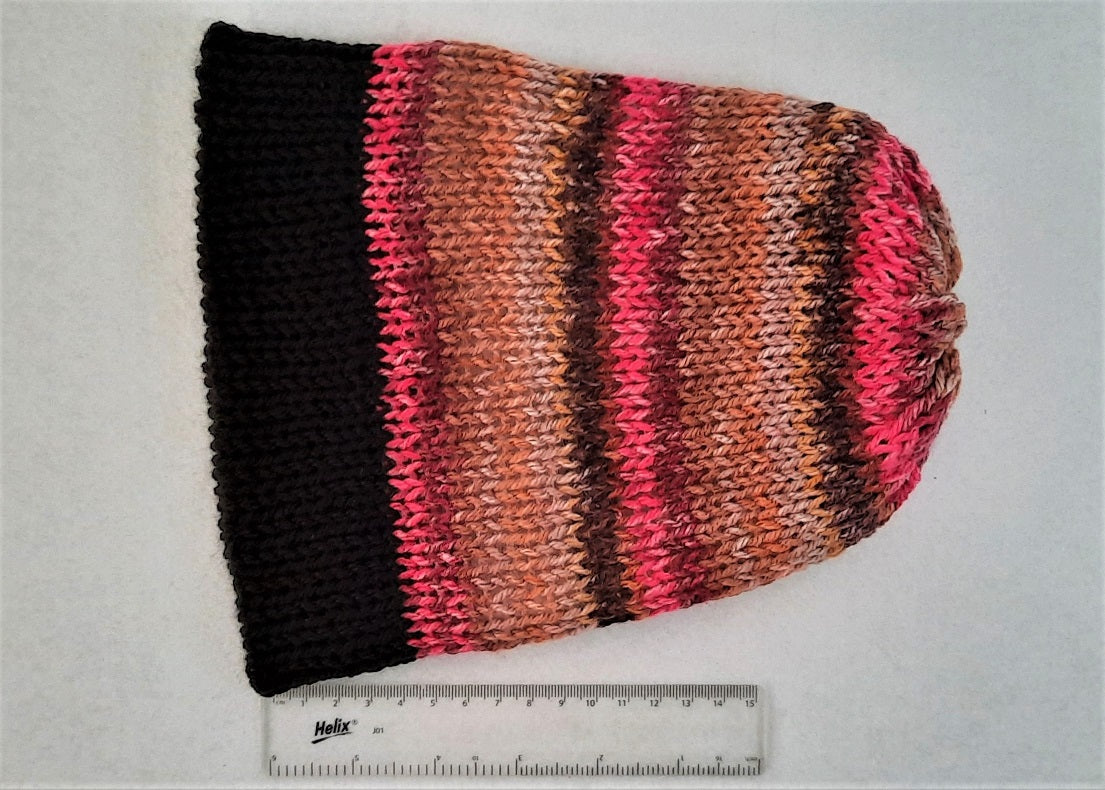 Bear Flag / Warm Autumn Reversible Hat - Tully Crafts