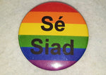Load image into Gallery viewer, He/They &amp; Sé/Siad Pronoun Badge - Tully Crafts
