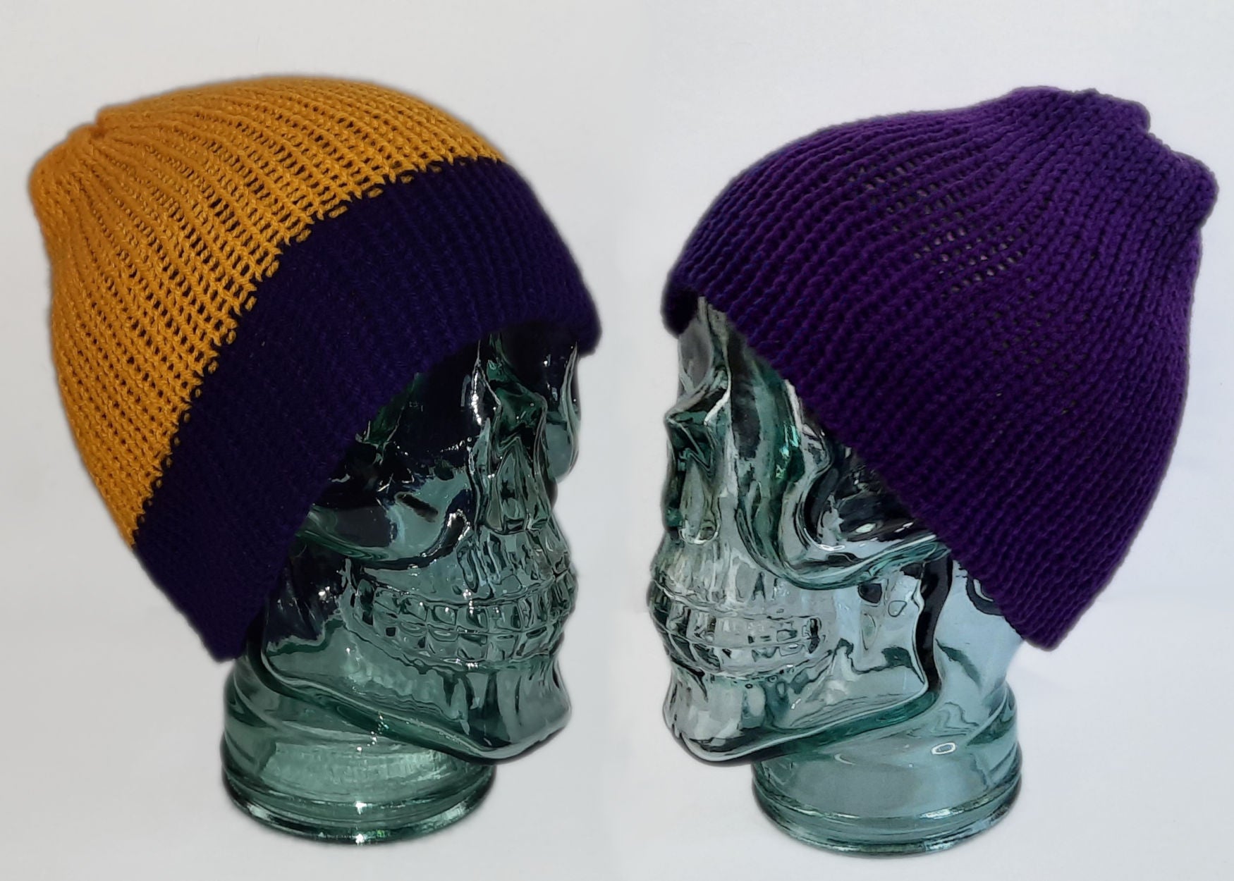 Intersex Flag Inspired Reversible Hat - Tully Crafts