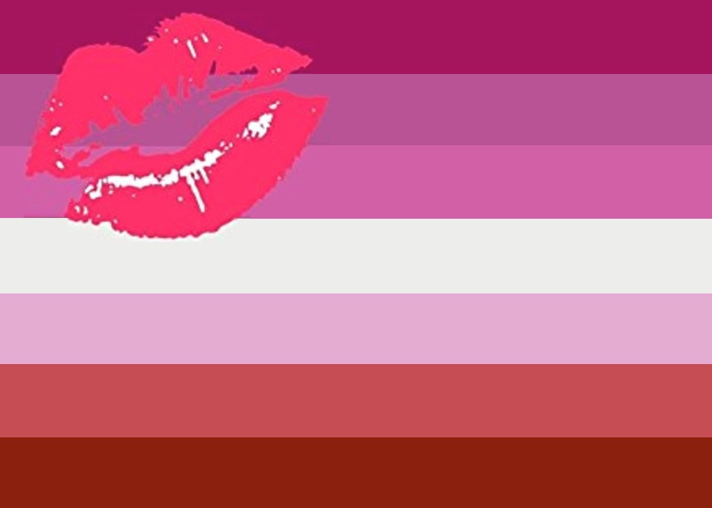Lipstick Lesbian Pride Flag - Tully Crafts
