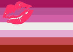 Load image into Gallery viewer, Lipstick Lesbian Pride Flag - Tully Crafts
