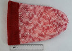 Load image into Gallery viewer, 5-Stripe Lesbian Flag / Warm Nude Reversible Hat - Tully Crafts
