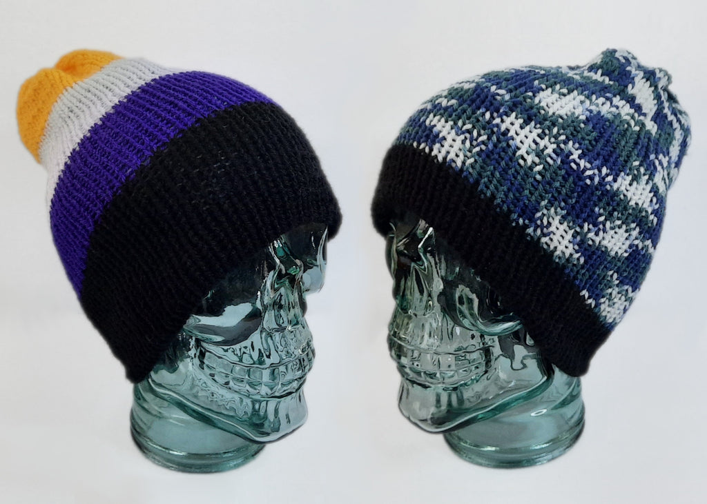 Non Binary Flag / Cold Camo Reversible Hat - Tully Crafts