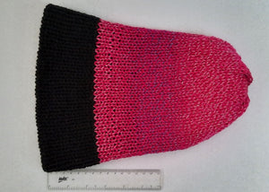 Non Binary Flag / Shaded Pink Reversible Hat - Tully Crafts