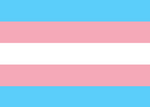 Load image into Gallery viewer, Small Trans Pride Flag - Tully Crafts
