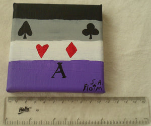 Ace Inspired Mini Canvas by S.A.Flaim - Tully Crafts