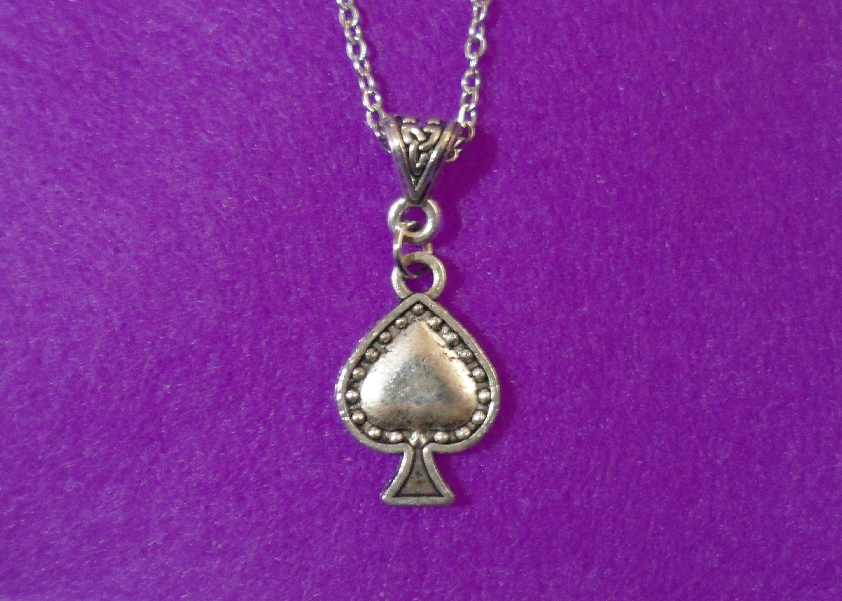 Ace of Spades Necklace - Tully Crafts