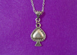 Load image into Gallery viewer, Ace of Spades Necklace - Tully Crafts
