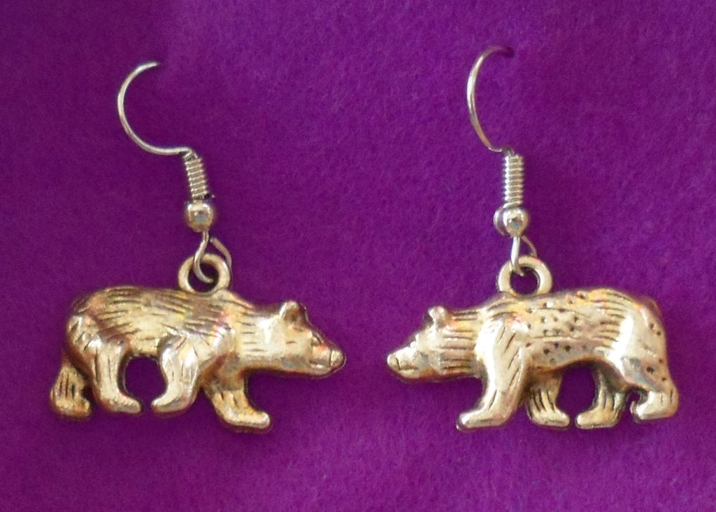 Bear Earrings - Tully Crafts
