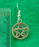 Load image into Gallery viewer, Pentacle Necklace and Earring Set - Tully Crafts
