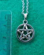 Load image into Gallery viewer, Pentacle Necklace and Earring Set - Tully Crafts

