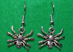 Load image into Gallery viewer, Crawling Spider Earrings - Tully Crafts
