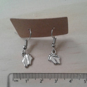 Footprint Earrings - Tully Crafts