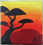 Load image into Gallery viewer, Fire Mini Canvas by S.A.Flaim - Tully Crafts
