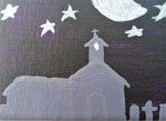 Load image into Gallery viewer, Church in Moonlight by S.A.Flaim - Tully Crafts
